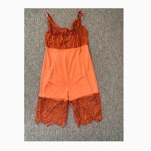 Floral Lace Jumpsuit from SheIn